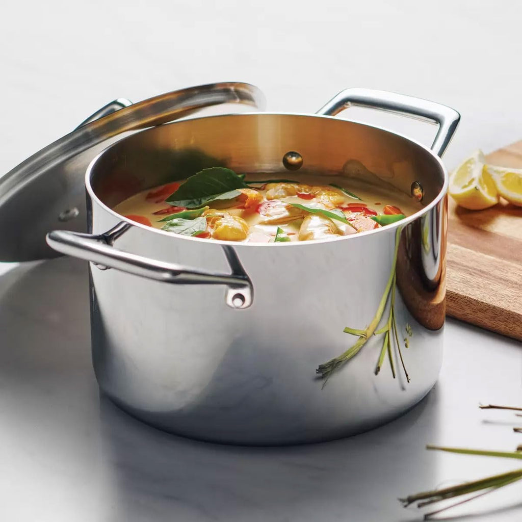 Tramontina Tri-Ply Clad Sauce Pan Set, 4-Piece