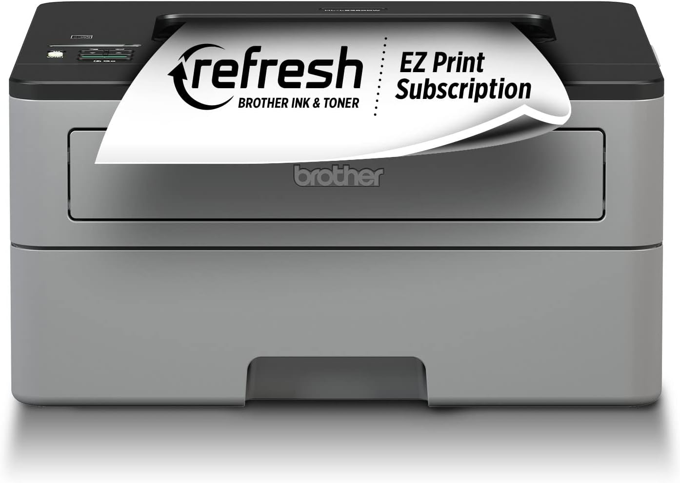 Brother Compact Monochrome Laser Printer, HL-L2350DW, Wireless Printing, Duplex Two-Sided Printing, Includes 4 Month Refresh Subscription Trial and Amazon Dash Replenishment Ready