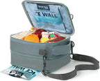 Titan by Arctic Zone Fridge Cold Expandable Lunch Box (Green/Grey)