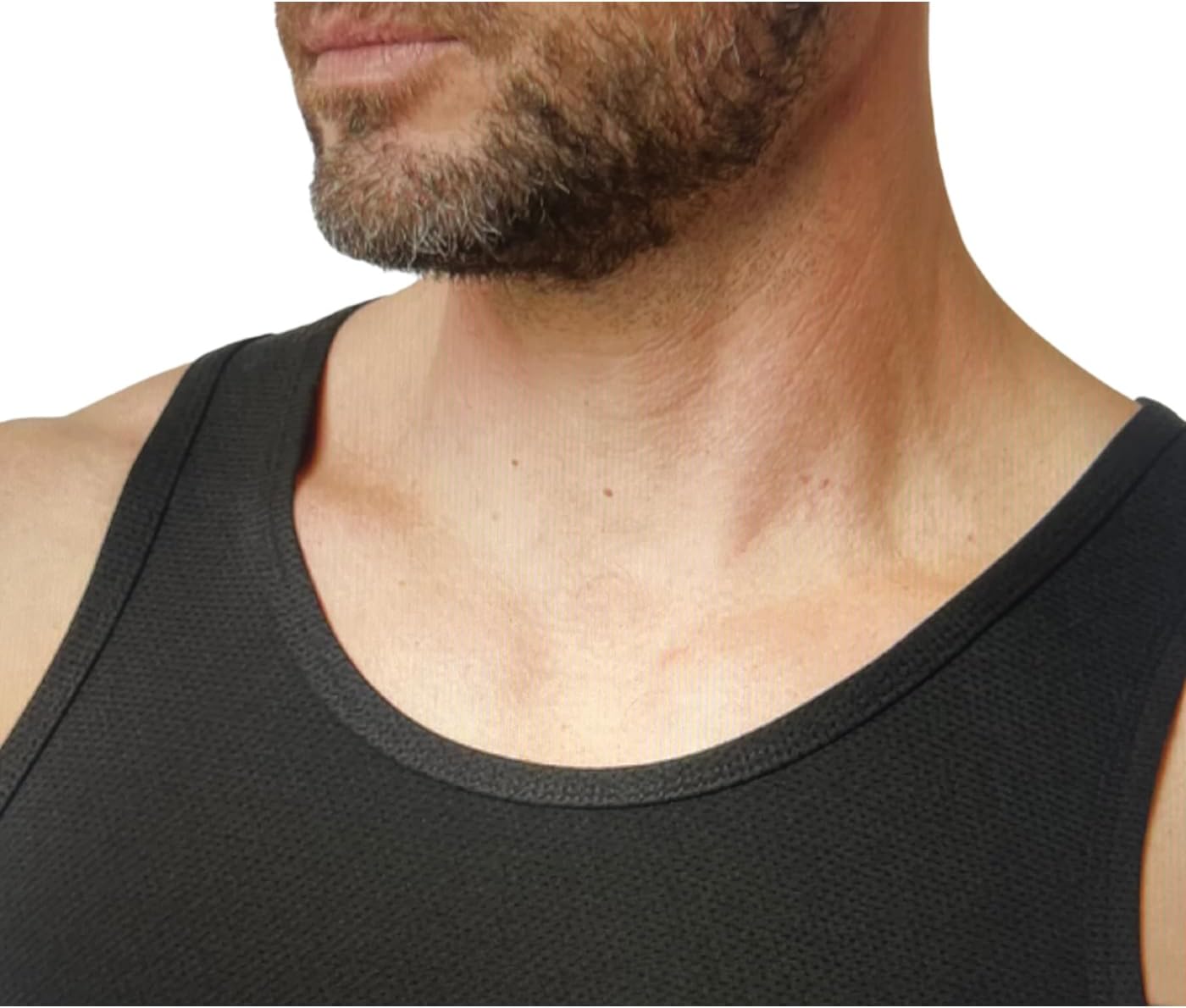 32 Degree Comfort Mesh Tank Top, 3 Pack, Large Black