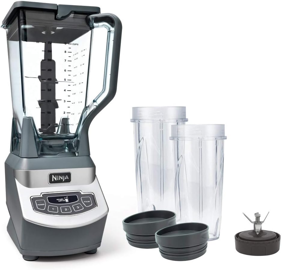 Ninja Professional Black/Silver Metal/Plastic Blender 72 oz. 3 speed
