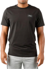 PUMA Men's Short Sleeve Crew Neck Logo Tee Shirt (US, Alpha, Medium, Regular, Regular, Black)