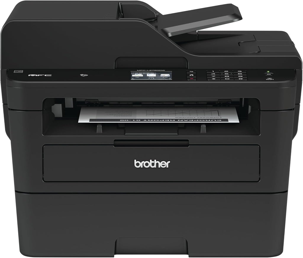 Brother MFCL2750DW Monochrome All-in-One Wireless Laser Printer, Duplex Copy & Scan, Includes 2 Month Refresh Subscription Trial and Amazon Dash Replenishment Ready