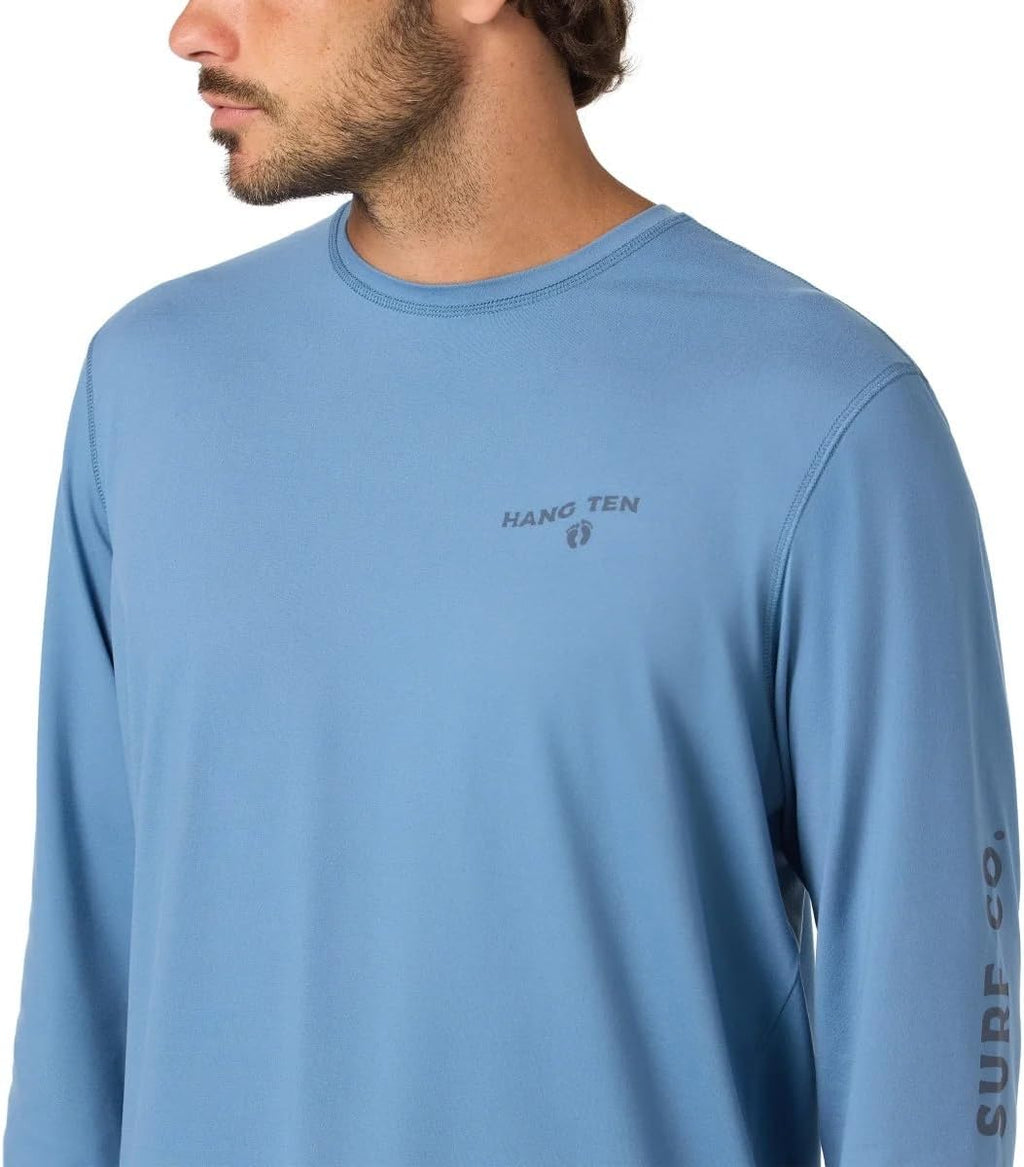HANG TEN Men's Long Sleeve Sun Tee