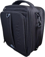 Titan Deep Freeze Fridge Cold Expandable Lunch Pack | Includes 2X 250g High Performance Ice Walls | Insulated Horizontal Design (Black)