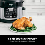 Ninja Foodi Pro Pressure Cooker 11-in-1 | 1460 Watts | 6.5 qt