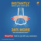 Breathe Right Extra Strength Nasal Strips, 72 Strips