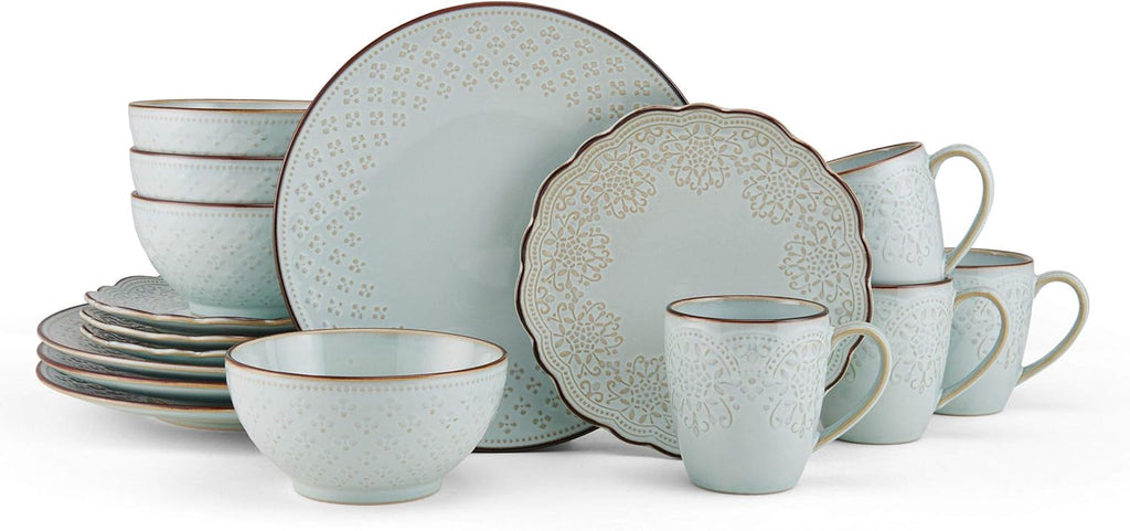 Pfaltzgraff Joanne 16 Piece Dinnerware Set, Service For 4