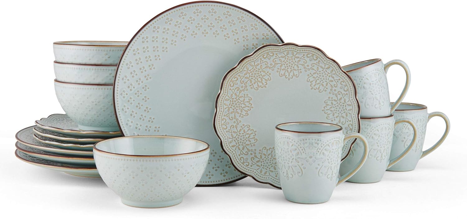Pfaltzgraff Joanne 16 Piece Dinnerware Set, Service For 4