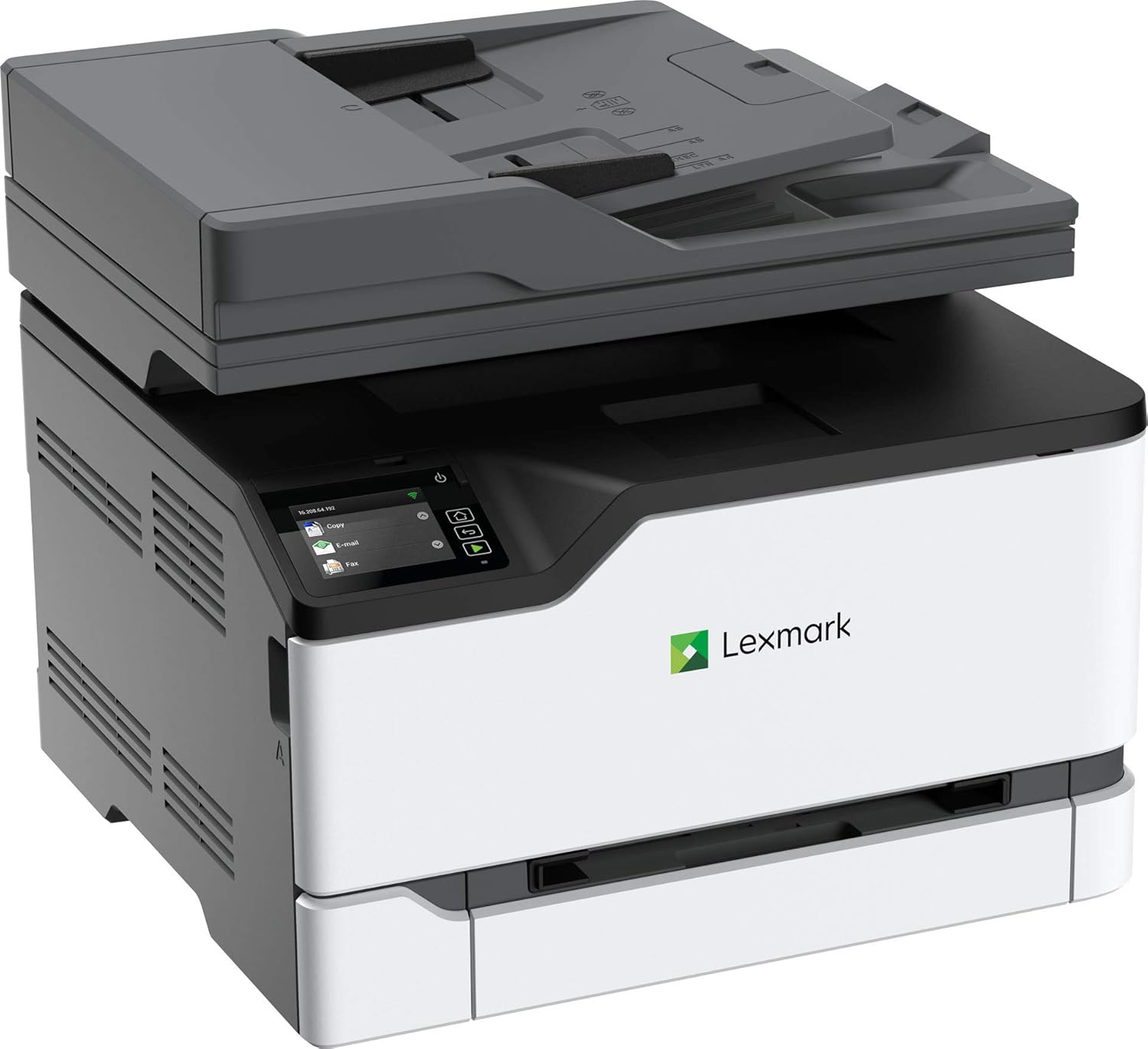 Lexmark MC3224adwe Color Multifunction Laser Printer with Print, Copy, Fax, Scan and Wireless Capabilities, Two-Sided Printing with Full-Spectrum Security and Prints Up to 24 ppm (40N9050)