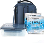 Titan PRO Expandable Lunch Box by Arctic Zone with Ice Walls® & Leak-Proof Bento, Keeps Food Cold Up to 6 Hours