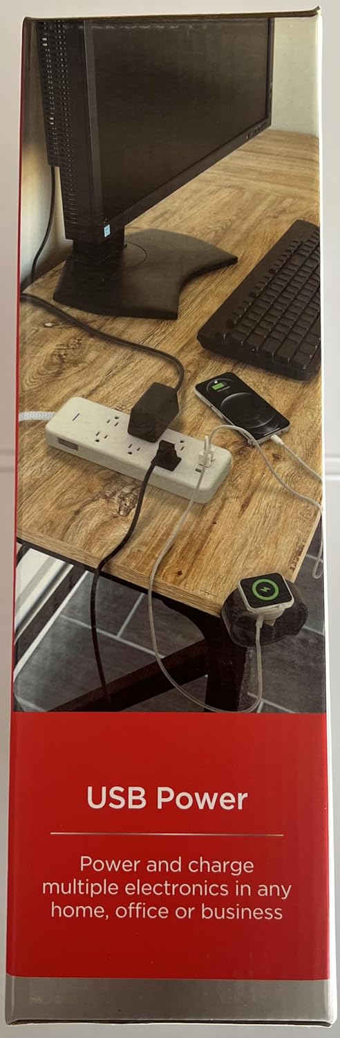 Elite Surge Protector 2-Pack with 3 USB Charge
