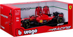 May Cheong B18-16812L Bburago Formula 1 Ferrari SF-23 Leclerc with Helmet 2023 Die Cast Car, Red