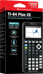 Texas Instruments TI-84 Plus CE Color Graphing Calculator, Black