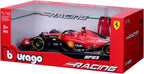 May Cheong B18-16812L Bburago Formula 1 Ferrari SF-23 Leclerc with Helmet 2023 Die Cast Car, Red