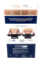 Copper Fit Elite Air Back Support Brace with Airflow Technology, Adjustable Compression Straps, Double Band, One Size Fits Most