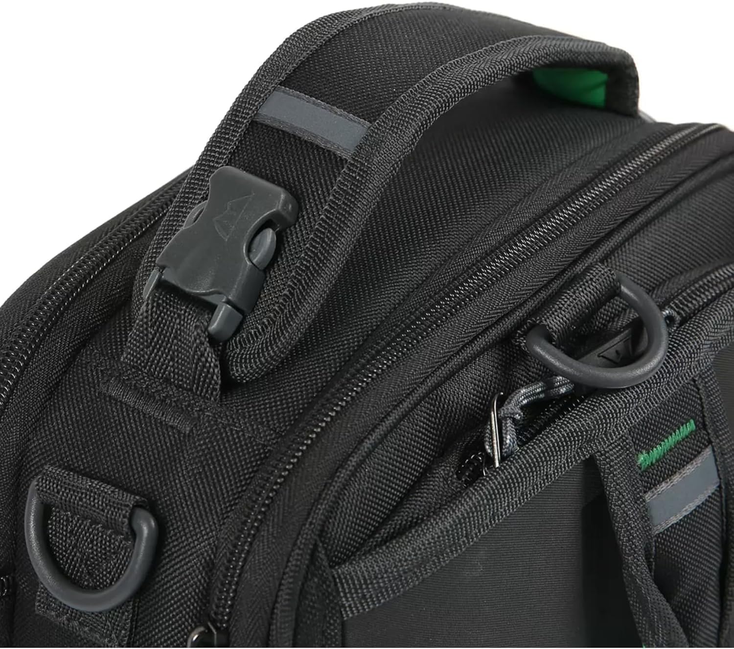 Generic Titan Deep Freeze Fridge Cold Expandable Lunch Pack - Smoke Gray/Green | Includes 2X 250g High Performance Ice Walls | Insulated Horizontal Design