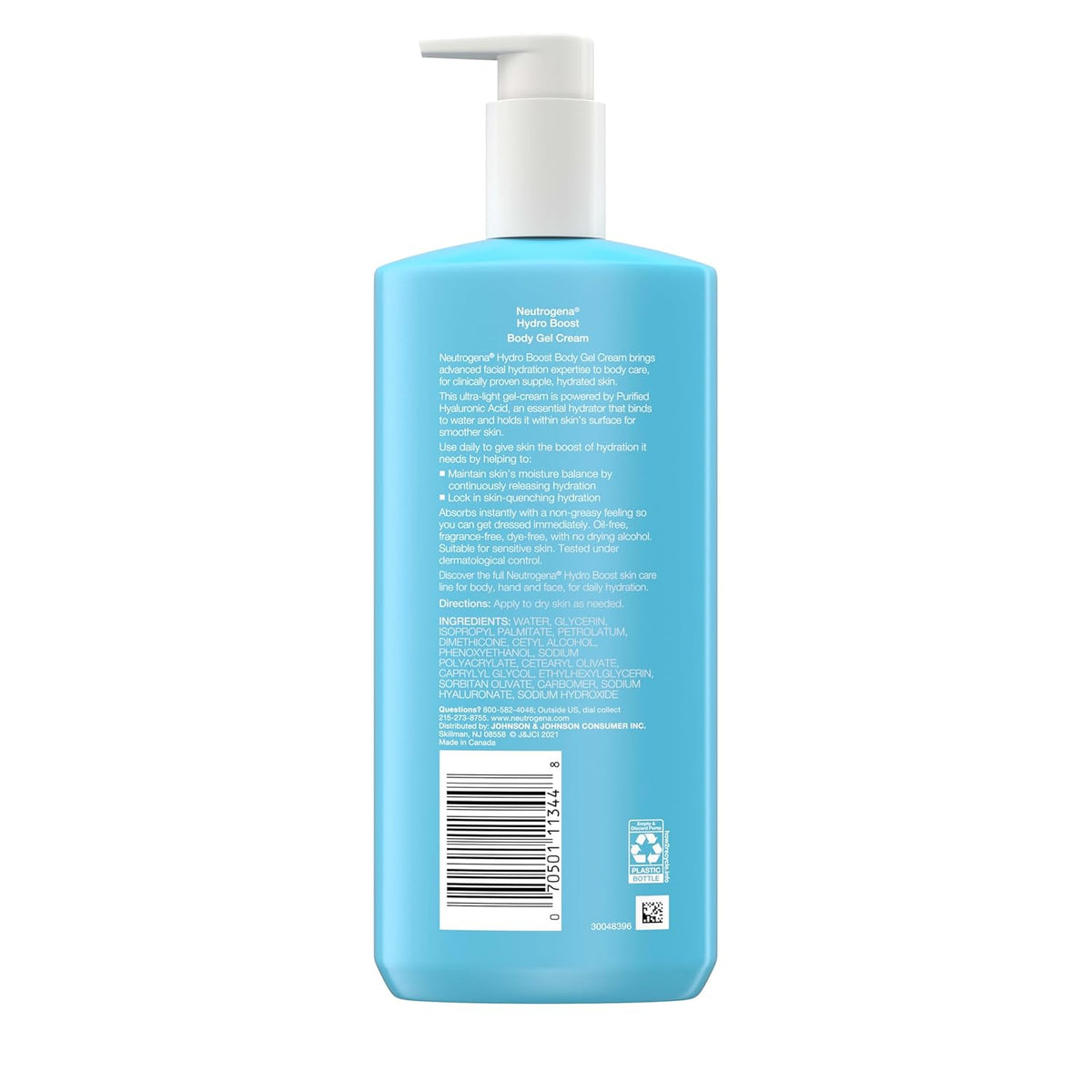 Neutrogena Hydro Boost Body Gel Cream, 16 fl oz, 2-pack