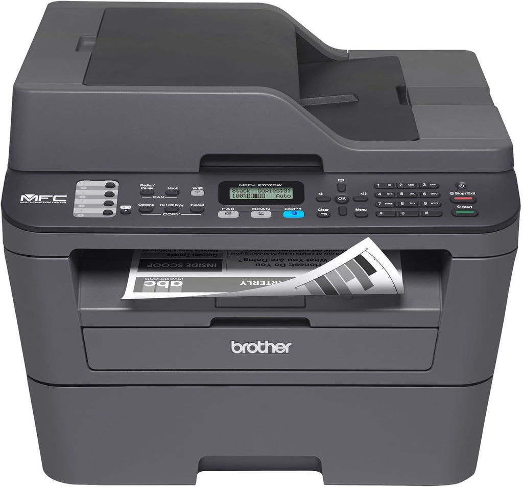 Brother MFC-L2707DW All-in-One Laser Printer