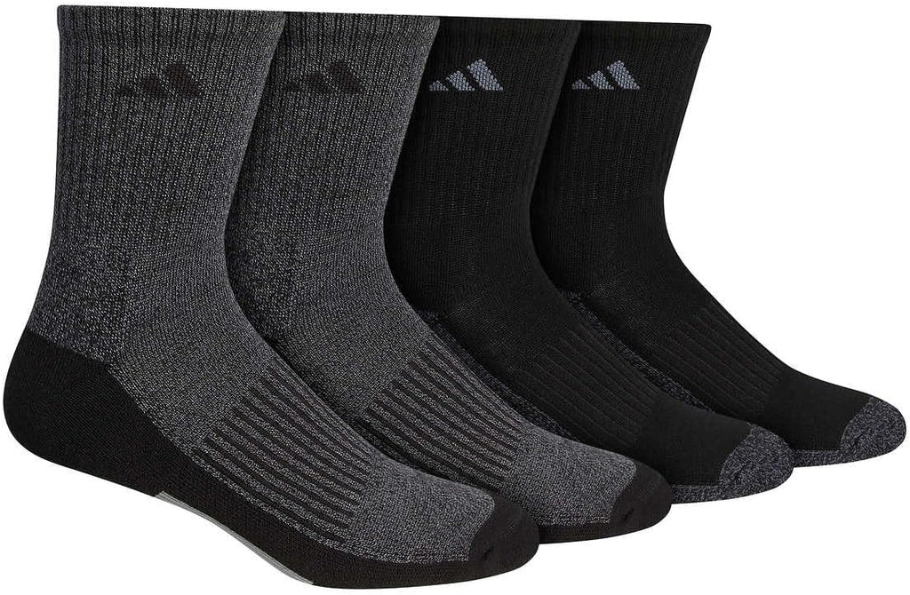 adidas Men's High Quarter Sock, 4-pack