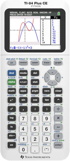 Texas Instruments TI-84 Plus CE Color Graphing Calculator, Bright White