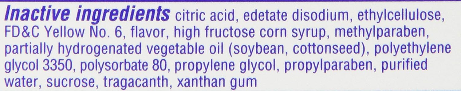 Delsym Extended Release Suspension Children's Grape-Flavored, 5-Ounces Box (Pack of 2)