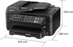 Epson WF-2760 All-in-One Wireless Color Printer with Scanner, Copier, Fax, Ethernet, Wi-Fi Direct & NFC, Works with Alexa