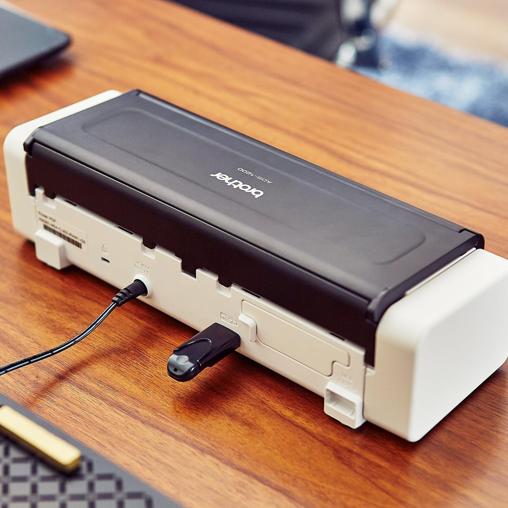 Brother Easy-to-Use Compact Desktop Scanner, ADS-1200, Fast Scan Speeds, Ideal for Home, Home Office or On-The-Go Professionals
