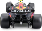 Bburago 1:18 Race Oracle Red Bull Racing RB19 (2023) with Driver Helmet, Perez #11