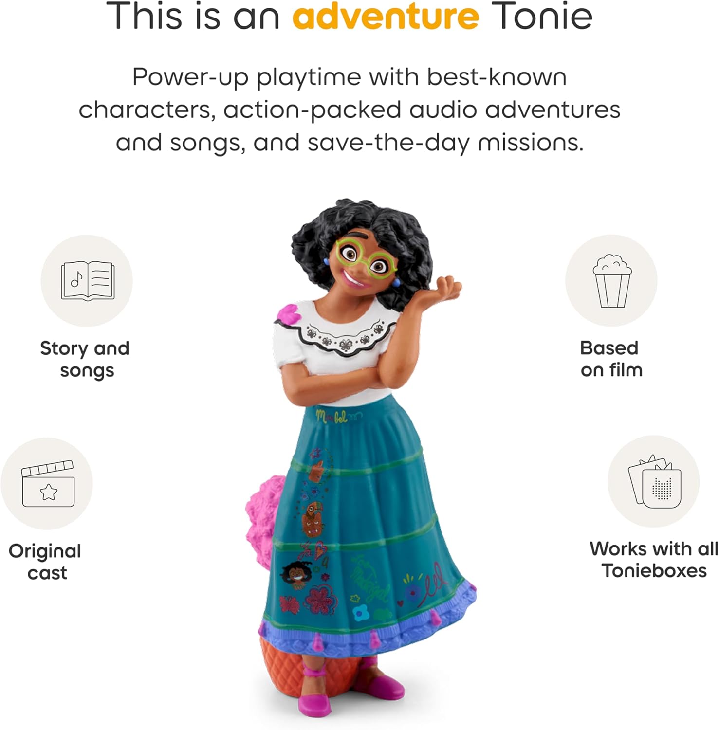 Tonies Mirabel Audio Toy Figurine from Disney's Encanto