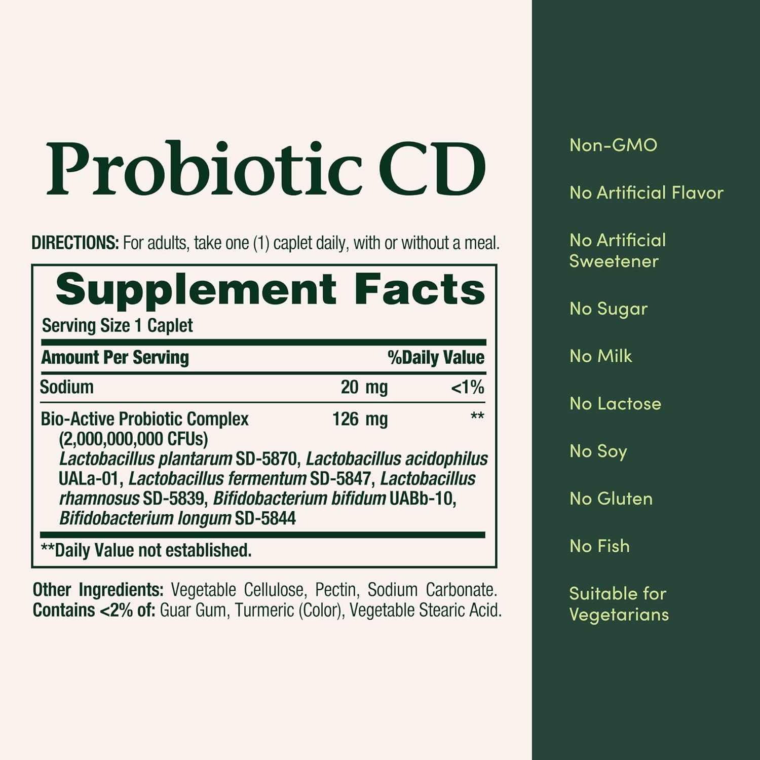 Nature's Bounty Probiotic 10 Daily Probiotic Supplement for Digestive, Immune, and Upper Respiratory Support, Ultra Strength, 30 Capsules 1 Pack