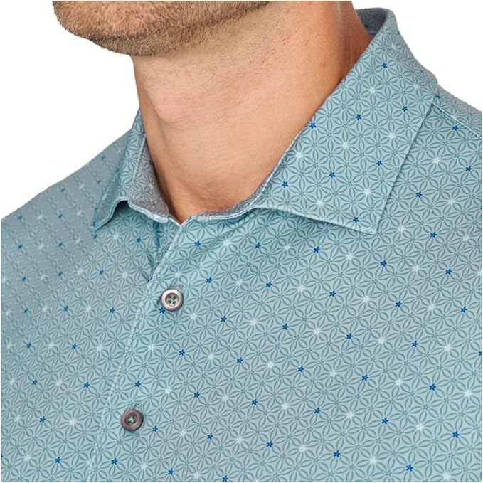 Greg Norman Men's Short Sleeve ML75 Stretch Polo Shirt