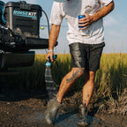 RinseKit PRO Portable Shower 3.5 Gal., High Pressure, Battery Powered, 6 Month Battery Life, Heating Options Available, Perfect for Camping, Beach, Van Life and More