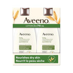 Aveeno Active Naturals Daily Moisturizing Lotion, New 2 Pack Of 20 Fl Ounce Pump, 1 Fl Ounce