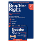 Breathe Right Extra Strength Nasal Strips, 72 Strips