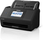 Epson scanner with a display on a white background