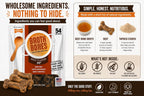 Nylabone Beef Broth Bones Dog Treats (Net 54Count), 2.38 Lb