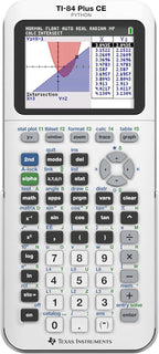 Texas Instruments TI-84 Plus CE Color Graphing Calculator, Bright White