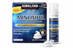 Kirkland Signature Hair Regrowth Treatment Minoxidil Foam for Men, 2.11 oz, 6 Count (6 Month Supply)