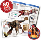 Abacus Brands Virtual Reality Dinosaurs Gift Box - Illustrated Interactive VR Book and STEM Learning Activity Set - for Ages 8 and Up