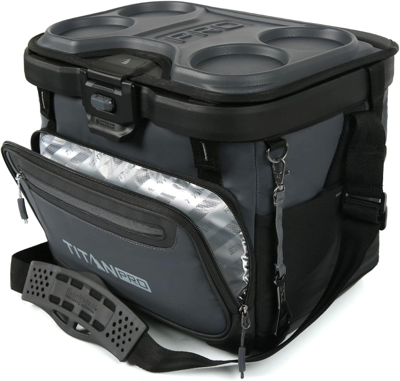 Titan PRO by Arctic Zone 40 Can Iceless Zipperless Collapsible Cooler