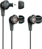 JLab Audio JBuds2 Premium in-Ear Earbuds Guaranteed Fit, Guaranteed for Life - Blue