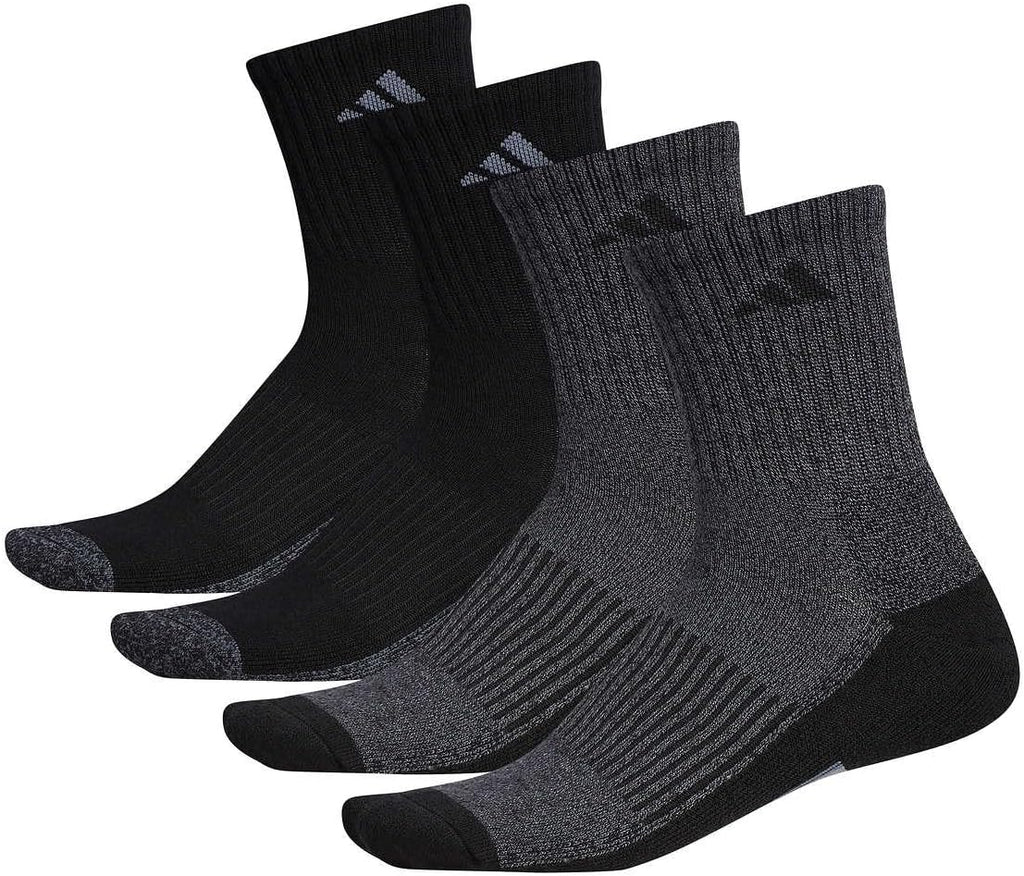 adidas Men's High Quarter Sock, 4-pack