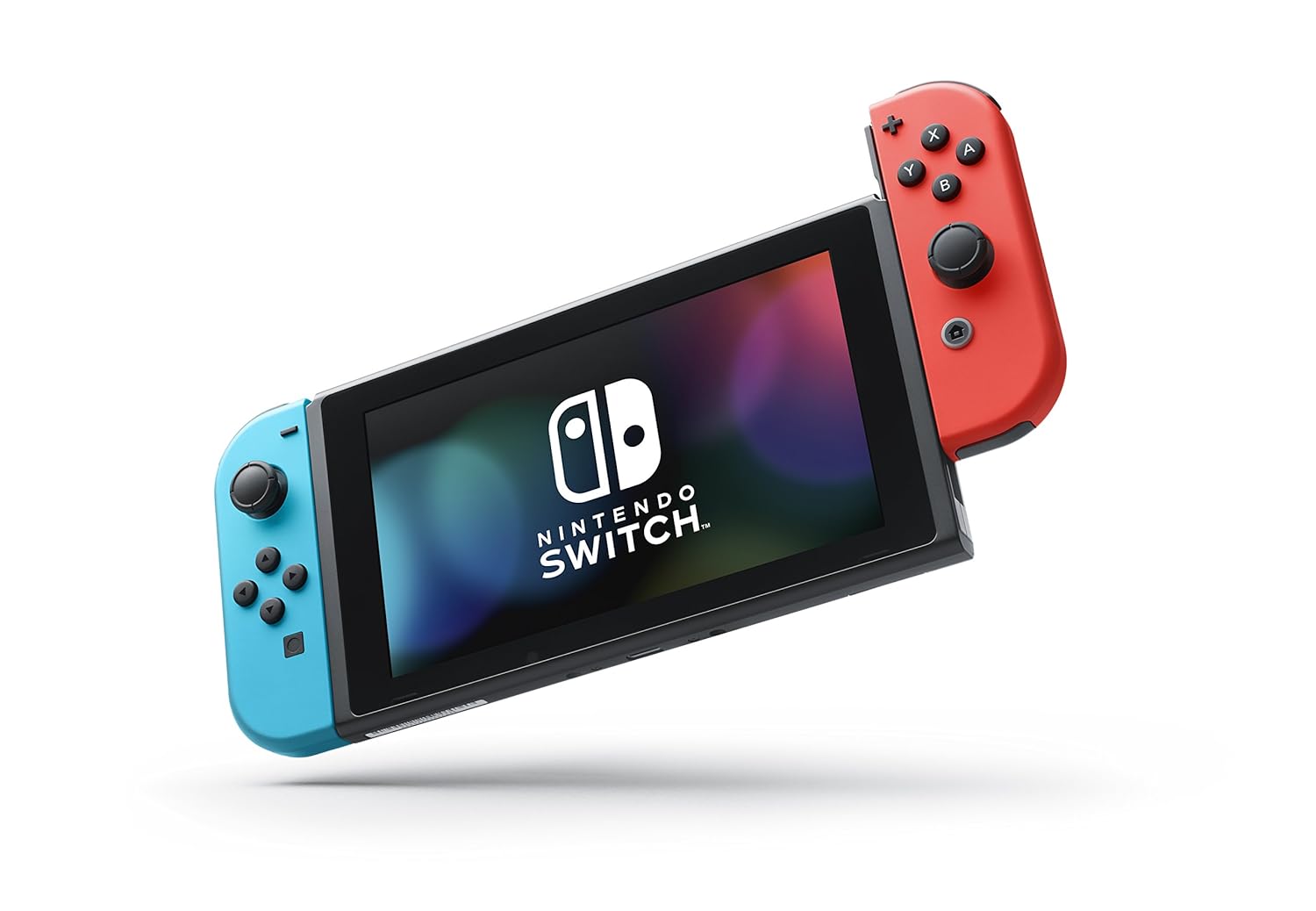 Nintendo Switch with Neon Blue and Neon Red Joy-Con - Handheld Gaming Console [video game]