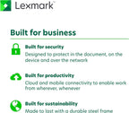 Lexmark MC3224adwe Color Multifunction Laser Printer with Print, Copy, Fax, Scan and Wireless Capabilities, Two-Sided Printing with Full-Spectrum Security and Prints Up to 24 ppm (40N9050)