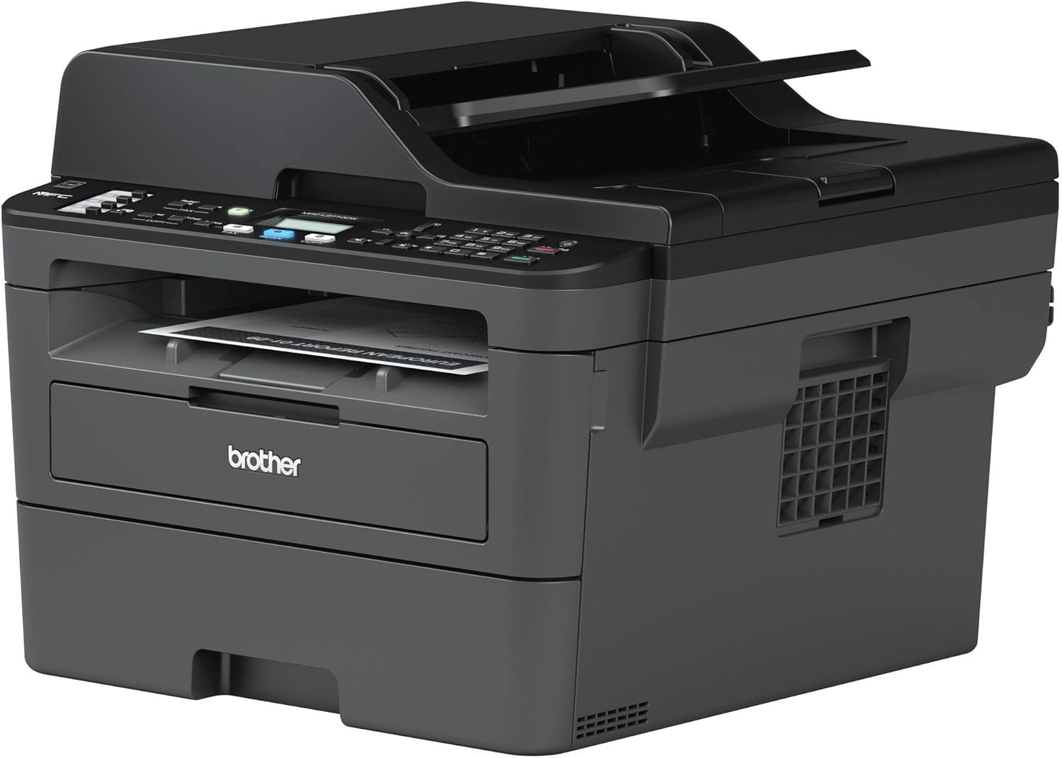 Brother Monochrome Laser Printer, MFCL2710DW, Wireless Networking, Duplex Printing, Includes 4 Month Refresh Subscription Trial and Amazon Dash Replenishment Ready