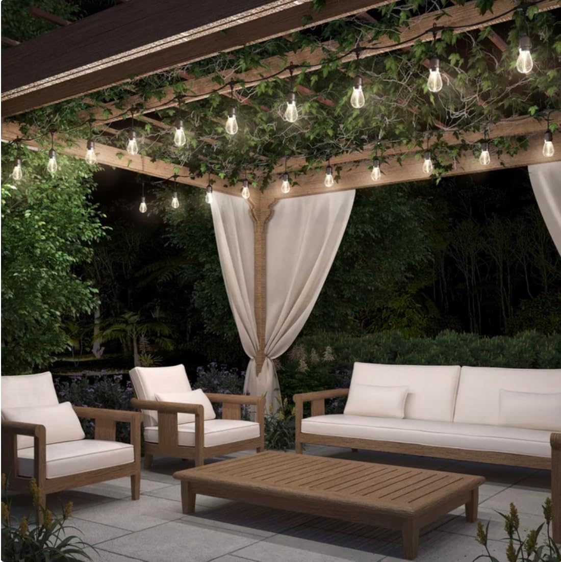 artika Eclipse Solar 20 LED Bulb String Light with Remote