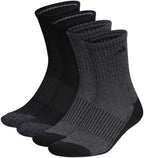 adidas Men's High Quarter Sock, 4-pack