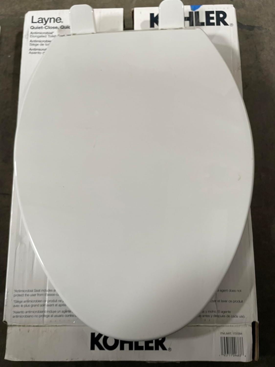 Kohler Layne quiet close elongated toilet seat