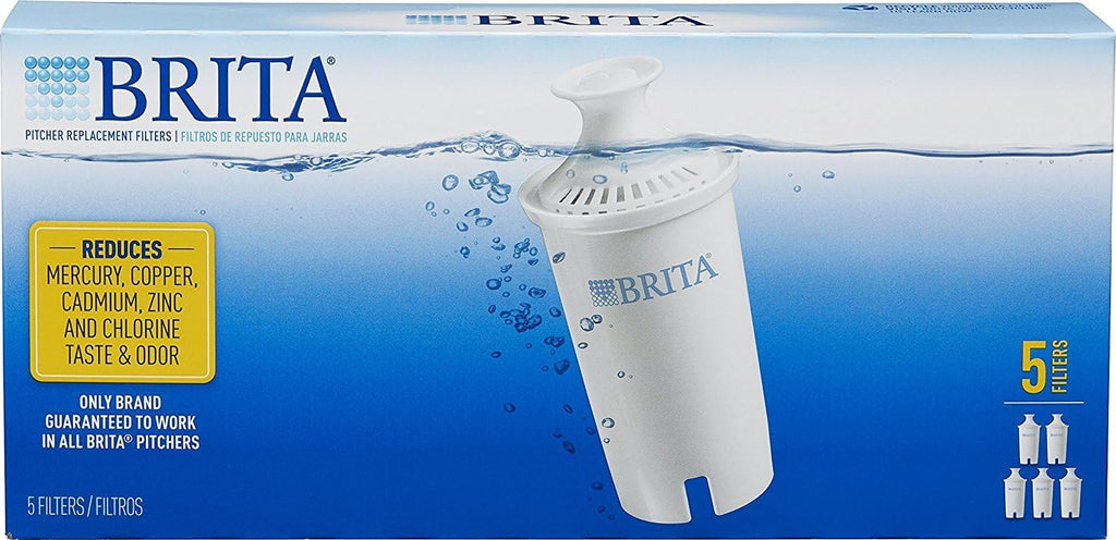 Clorox Repl Brita Water Pitcher Advanced Replacement Filters 5 ea, 1